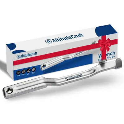 AltitudeCraft Wrench Extender Tool Bar – Durable Wrench Extension with 1/2\