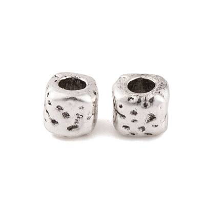 Antique Silver Alloy Tibetan Beads