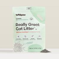 Really Great Cat Litter - Low-tracking Tofu Cat Litter, Flushable, Clumping, Dust Free, Natural Eco Friendly Pellets, Odor Co...