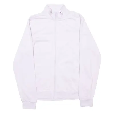 FILA Full Zip Womens Sweatshirt Pink High Neck S