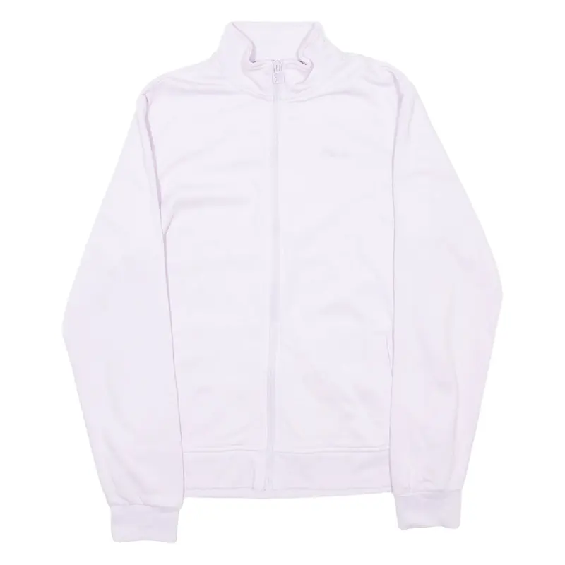 FILA Full Zip Womens Sweatshirt Pink High Neck S