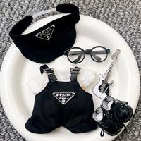 6 Pieces Bib Pants Suitable for 15cm 17cm La bubu  Clothes for Labubu  Accessories, Stylish Kawaii Overalls Outfit Set t