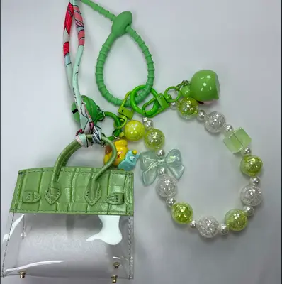 OKKOi DIY Minibag And Keychain Set Make-up bag Earphonecase