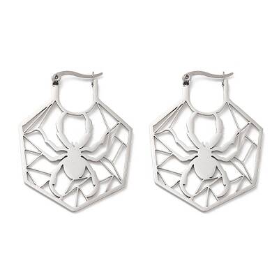Non-Tarnish 304 Stainless Steel Hoop Earrings