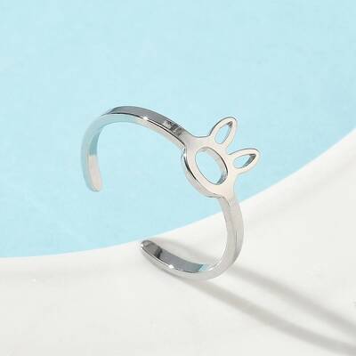 304 Stainless Steel Adjustable Cuff Rings