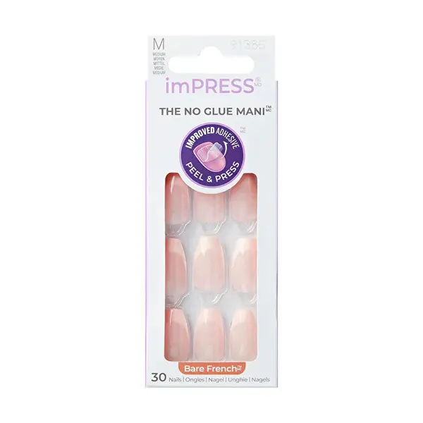 Kiss Unghie Autoadesive Impress Nails - Originali 30 Pezzi