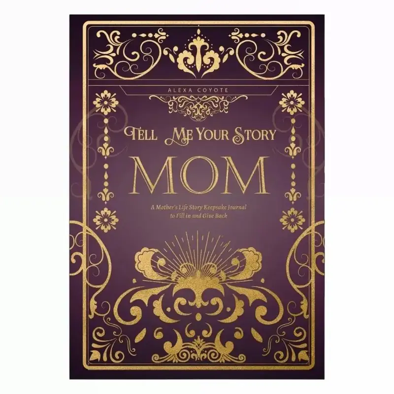 Mom Tell Me Your Story: A Mother's Life Story Keepsake Journal to Fill in and Give Back (Tell Me Your Story (Family Members' ...