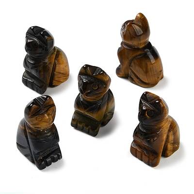 Natural Tiger Eye Carved Healing Figurines