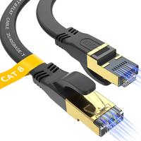 Cat 8 Ethernet Cable 6 FT, Outdoor&Indoor High Speed Heavy Duty Network LAN Internet Cable,SFTP Gold Plated RJ45 40Gbps 2000M...