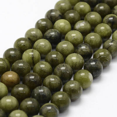 Natural Chinese Jade Beads Strands