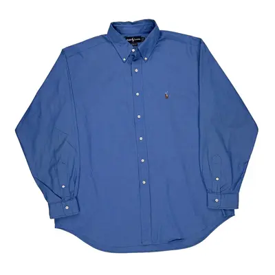 Yarmouth Ralph Lauren Shirt - XL Blue Cotton | Size: x-large