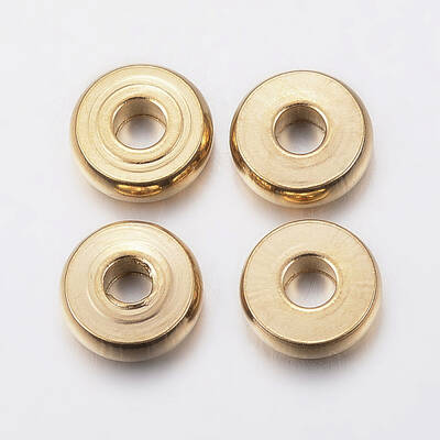 Ion Plating(IP) 304 Stainless Steel Spacer Beads