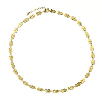 Ion Plating(IP) 304 Stainless Steel Boston Link Chain Necklaces for Women