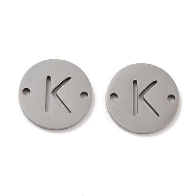 Non-Tarnish 201 Stainless Steel Hollow Flat Round Links
