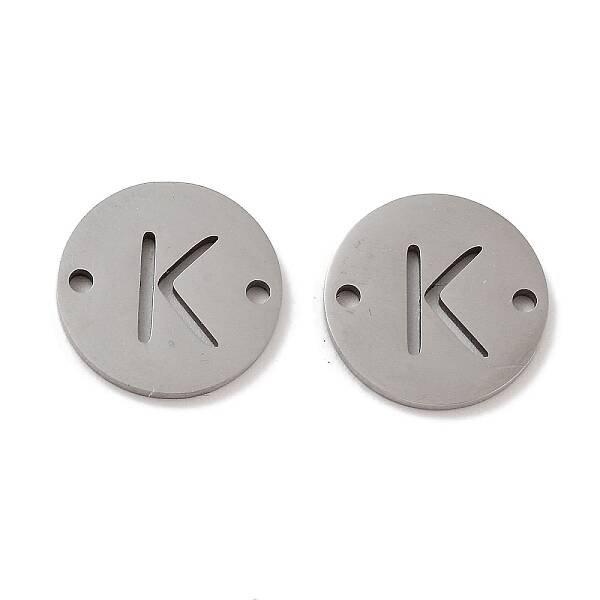 Non-Tarnish 201 Stainless Steel Hollow Flat Round Links
