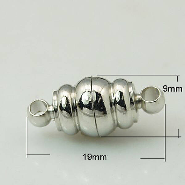 Brass Magnetic Clasps with Loops
