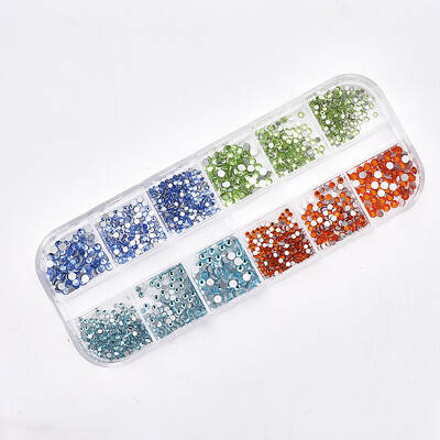 Glass Rhinestone Cabochons