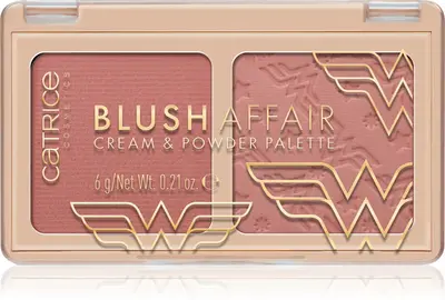 Catrice Wonder Woman duo of blush color 020 Powerfull Together 6 g