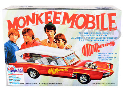 Skill 2 Model Kit Monkeemobile The Monkees (1966-1968) TV Series 1/25 Scale Model Car by MPC
