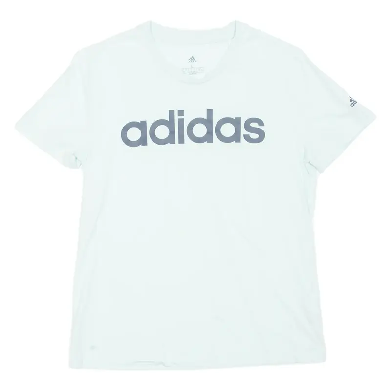 ADIDAS Boys T-Shirt Blue 15-16Y
