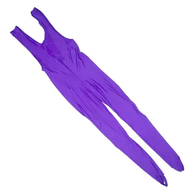 DESCENTE Womens Overalls Purple Slim L W26 L35