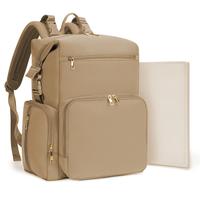 CEI-CEI Neoprene Diaper Bag Backpack with Changing Pad – Multifunctional, Large Waterproof Baby Bag with Insulated Pockets,...