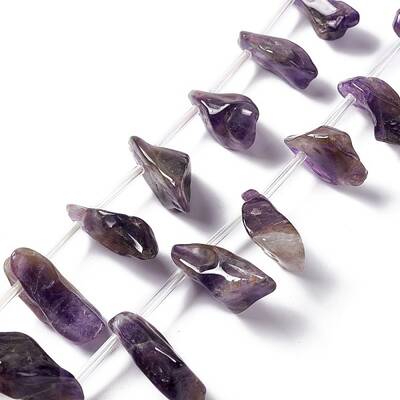 Natural Amethyst Beads Strands