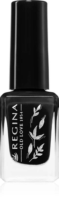 Regina OLD LOVE 1954 nail polish color 05 Black 7 ml