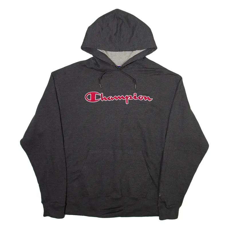 CHAMPION Mens Grey Hoodie XL