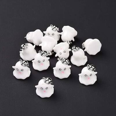 Halloween Acrylic Enamel Pendants