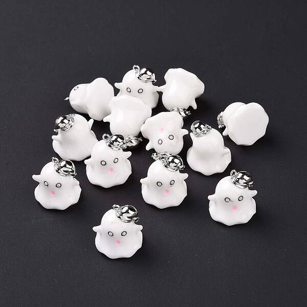 Halloween Acrylic Enamel Pendants