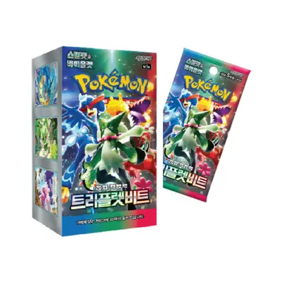 Pokémon TCG | Korean Expansion: Triple Beat - Booster Box (30 Booster Packs)