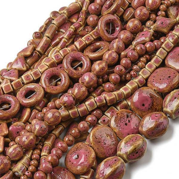 Handmade Porcelain Beads Strands