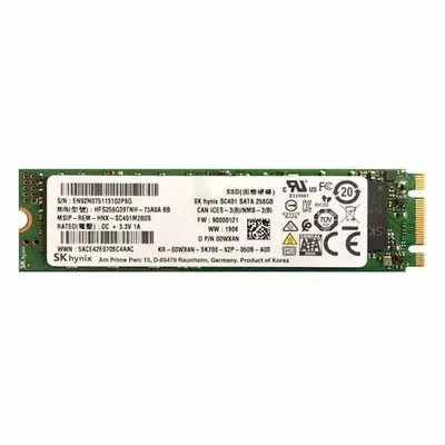 Dell 00WX4N | 256GB Multi-Level Cell SATA 6Gb/s M.2 2280 Solid State Drive