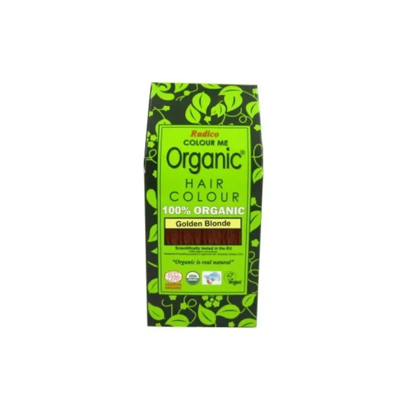 Radico Vegetable Hair Dye Golden Blonde, 100 g