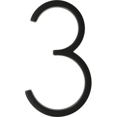 Hillman House Number-3 Distinctions 5 Floating Mount -, Black