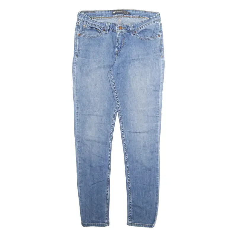 LEVI'S Womens Jeans Blue Regular Skinny Stone Wash W30 L32