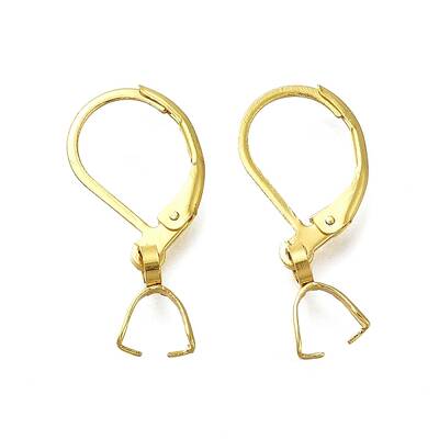 304 Stainless Steel Leverback Earring Findings