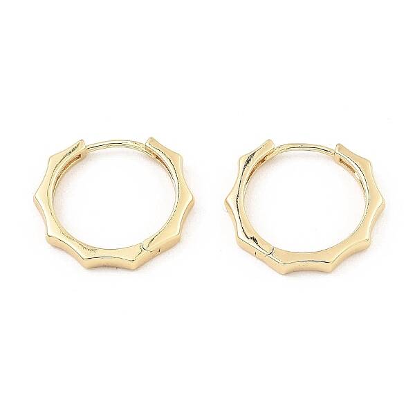 Brass Hoop Earrings