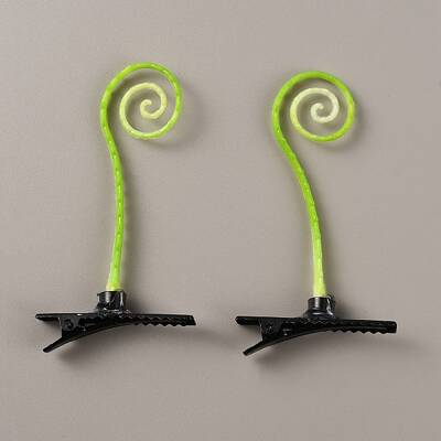 Bean Sprout Plastic Alligator Hair Clips