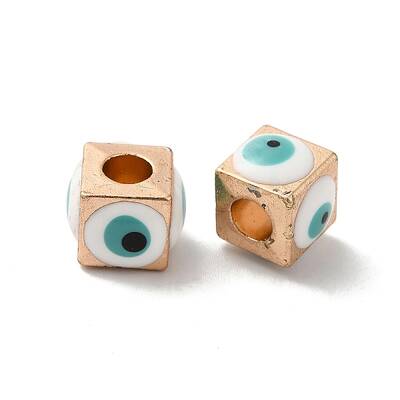 Alloy Enamel European Beads