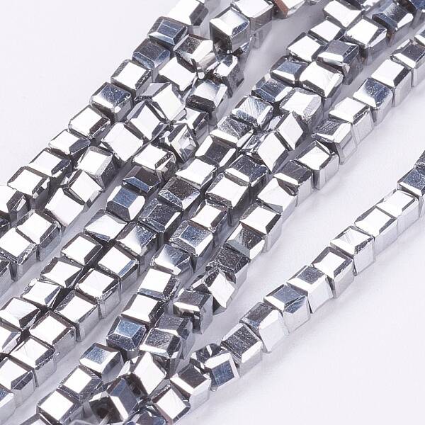 Electroplate Glass Beads Strands