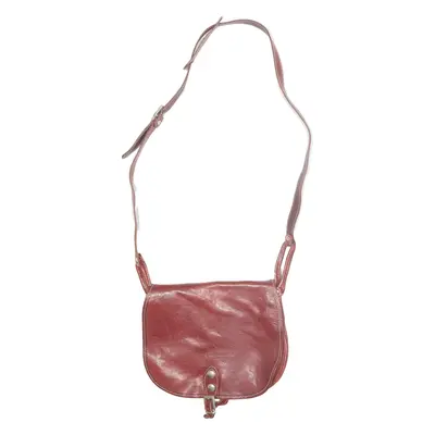 L'ARTIGIANINO Womens Crossbody Bag Maroon Leather