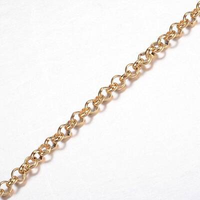 Ion Plating(IP) 304 Stainless Steel Rolo Chains
