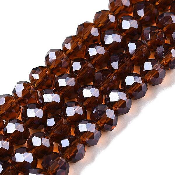 Electroplate Glass Beads Strands