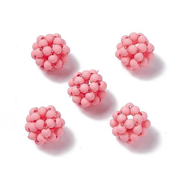 Handmade Plastic Woven Beads