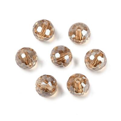 Transparent Electroplate Glass Beads