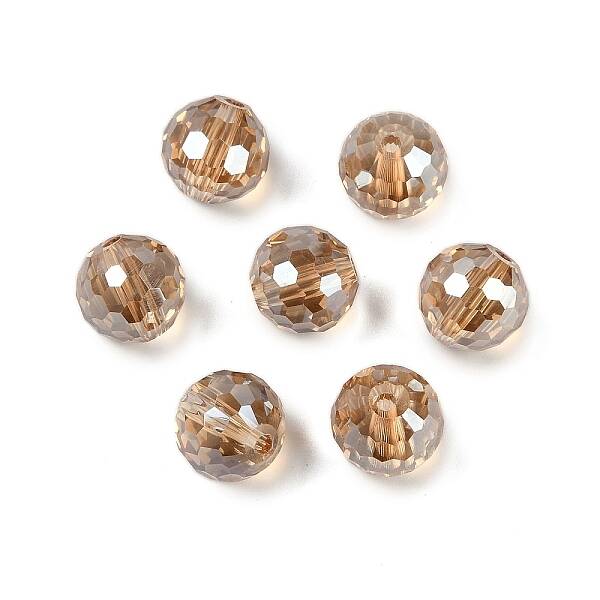 Transparent Electroplate Glass Beads