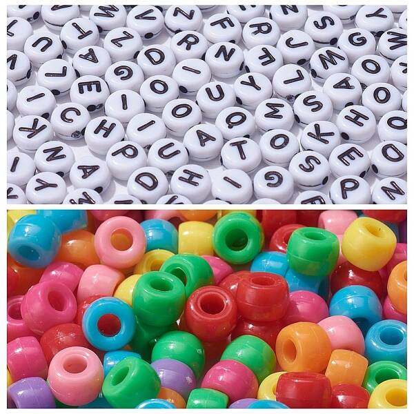 1000Pcs DIY Stretch Bracelets Making Kits for Children's Day