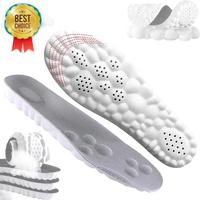 Cloud 4D Orthopedic Insoles for Men & Women - Plantar Fasciitis, Sports Shoes, Anti Fatigue, Shock Absorption, Foot Pain Reli...